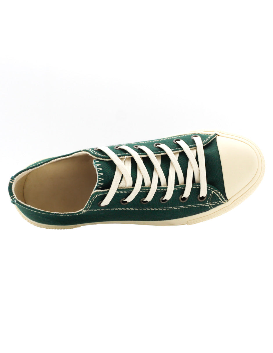 Tenis con Cordones  ITALA en TEXTIL - Verde