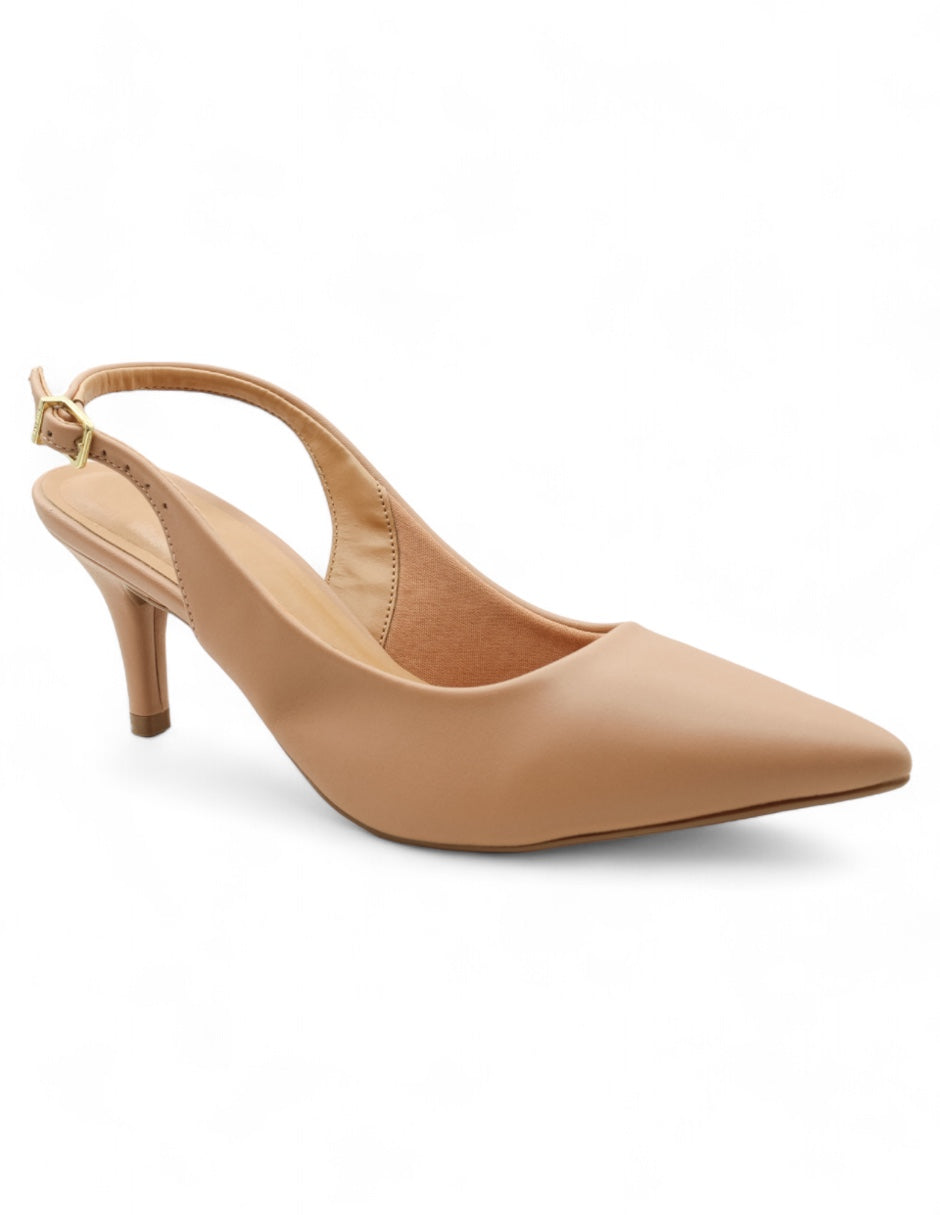 Zapatillas Exterior Piel vegana Color Beige Para Mujer De RBCOLLECTION