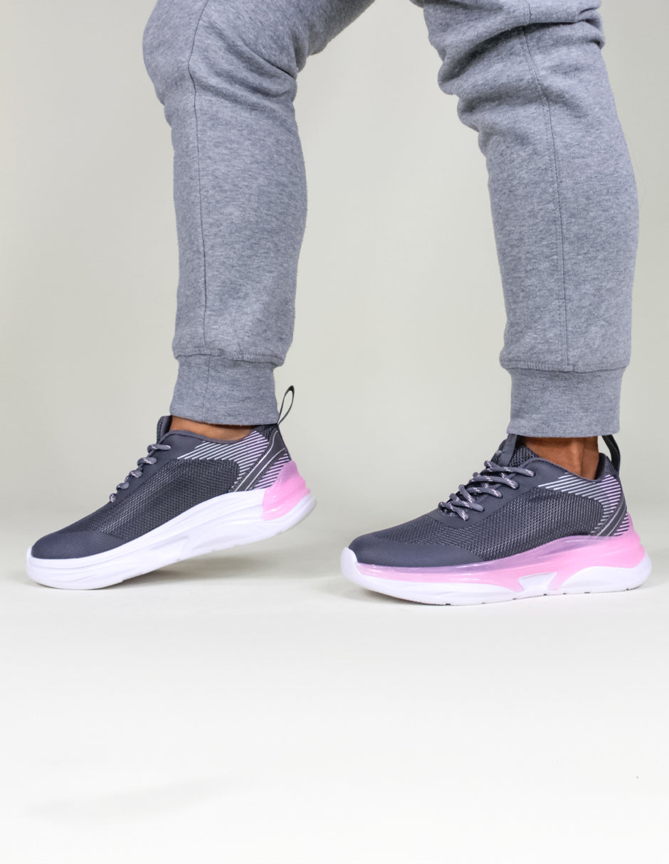 Tenis para correr  Galaxy en TEXTIL - Gris