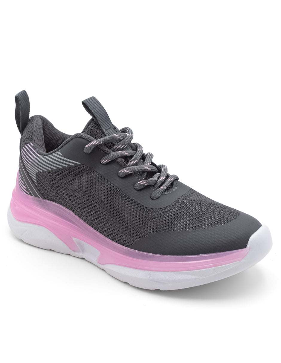 Tenis para correr Exterior TEXTIL Color Gris Para Mujer De RBMOVE