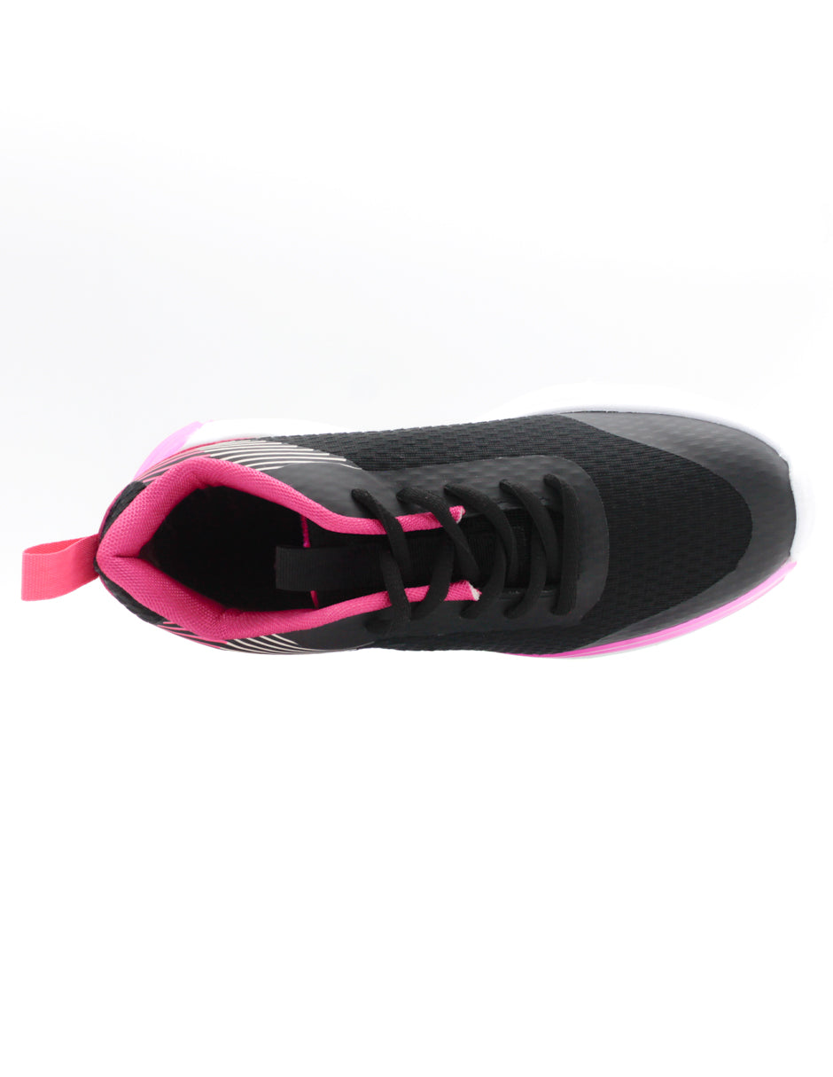 Tenis para correr  Galaxy en TEXTIL - Negro