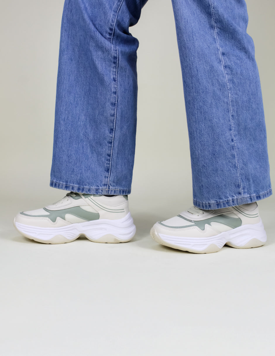 Tenis tipo deportivo   XOXO en TEXTIL - Beige