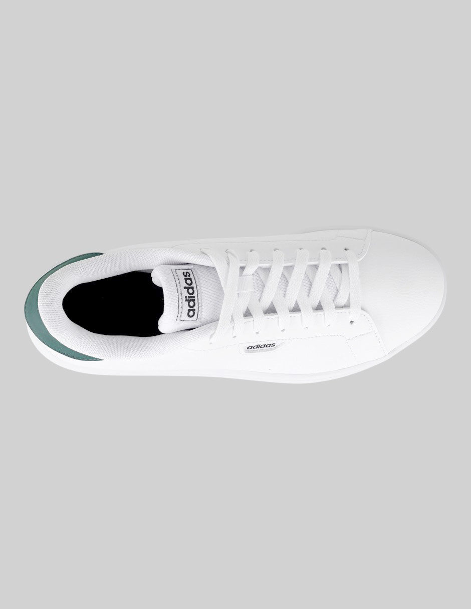 Tenis con cordones  Court en Piel vegana – Blanco