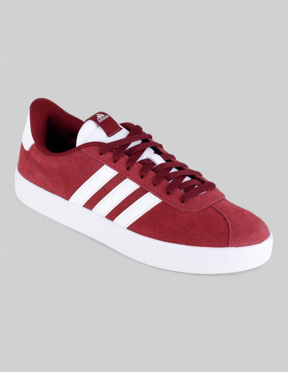 Tenis con cordones  VL Court 3.0 en Piel – Rojo