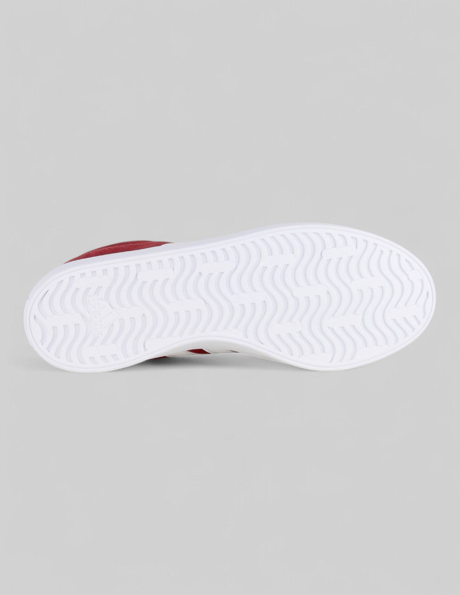 Tenis con cordones  VL Court 3.0 en Piel – Rojo
