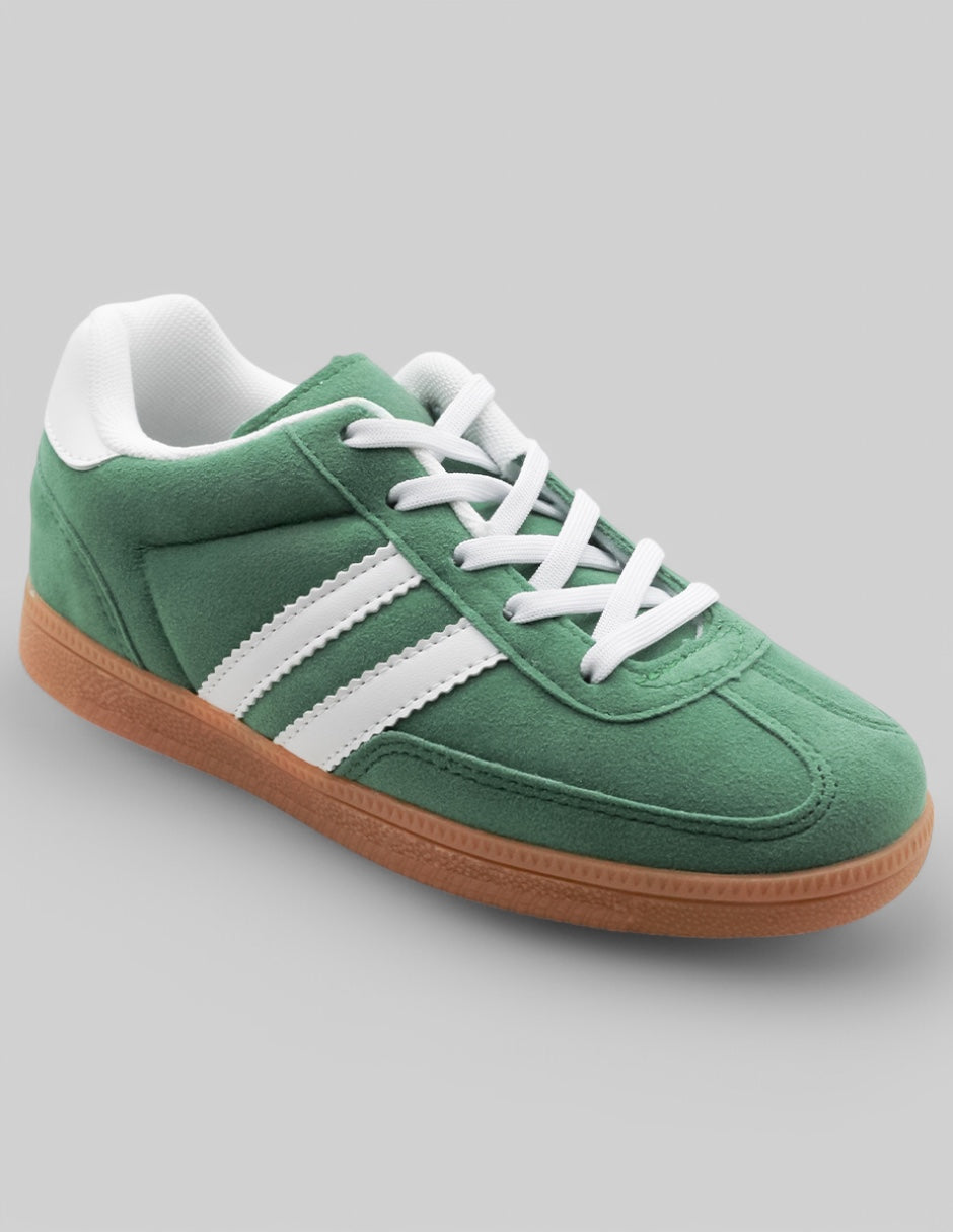Tenis Exterior Gamuza sintética Color Verde Para Niño De RBCOLLECTION
