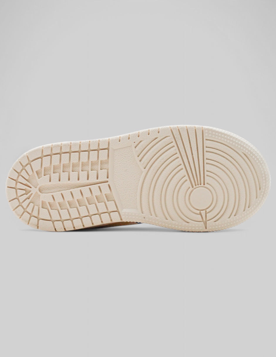 Tenis Kids en Piel vegana – Blanco