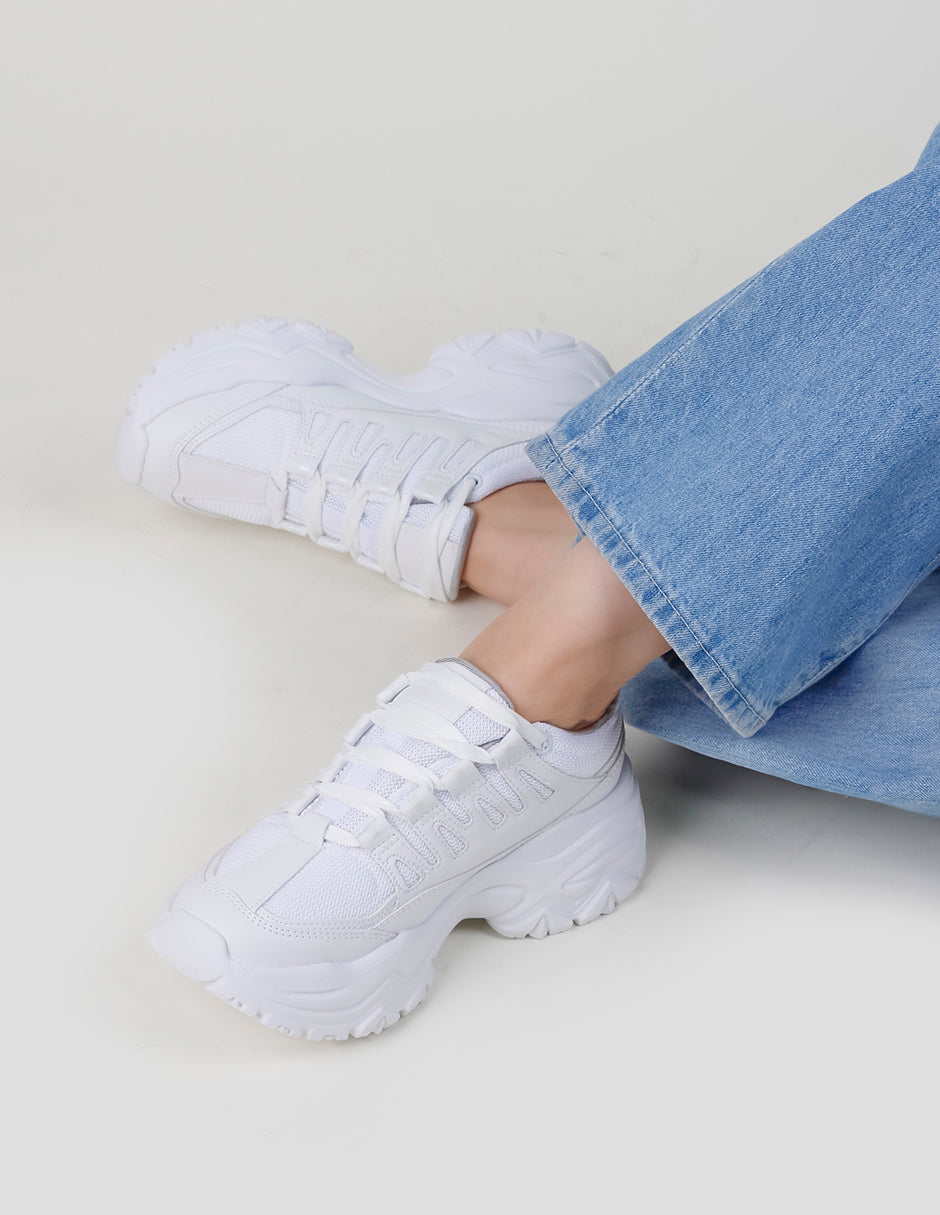 Tenis tipo deportivo  Xoxo en Textil – Blanco