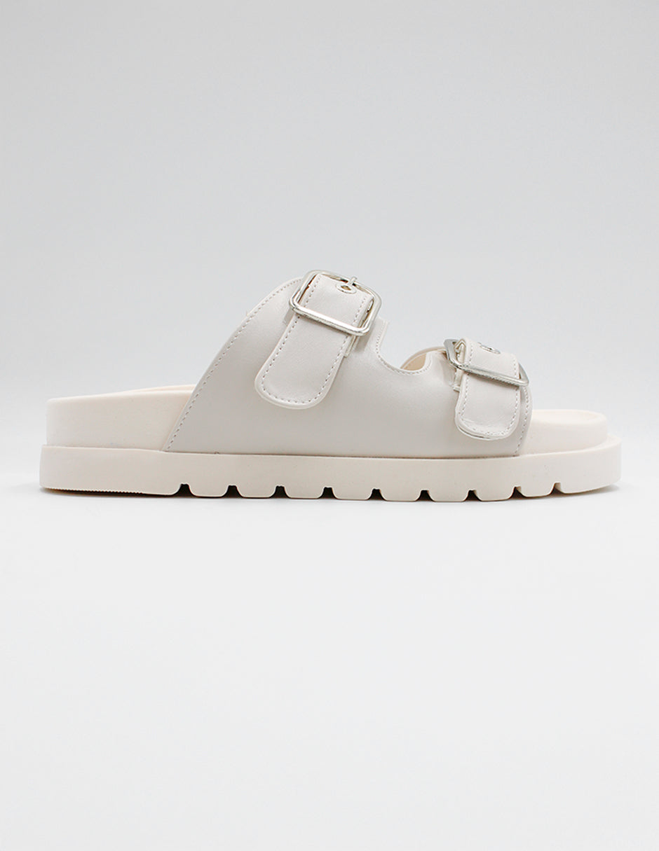 Sandalias con plataforma Birte en Sintético – Blanco