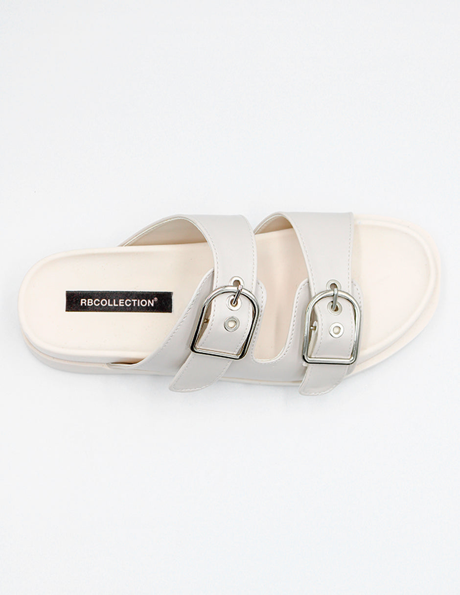 Sandalias con plataforma Birte en Sintético – Blanco