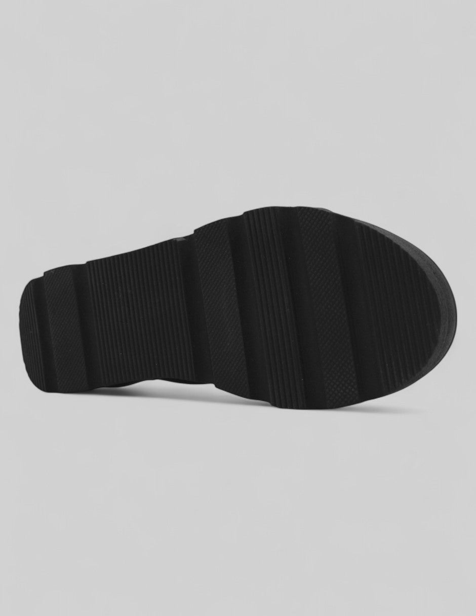 Sandalias con plataforma Daril Piel vegana - Negro