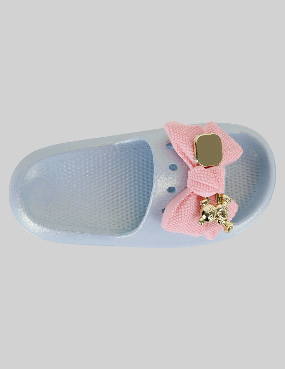 Sandalias Kids  en Sintético – Azul