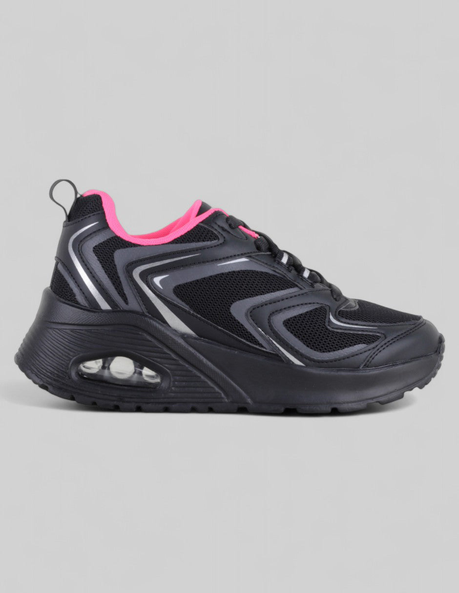 Tenis para entrenamiento  Sport en Textil – Negro