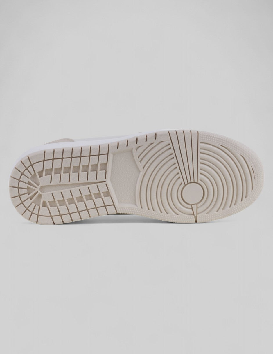 Tenis con cordones  Bear en Piel vegana – Beige