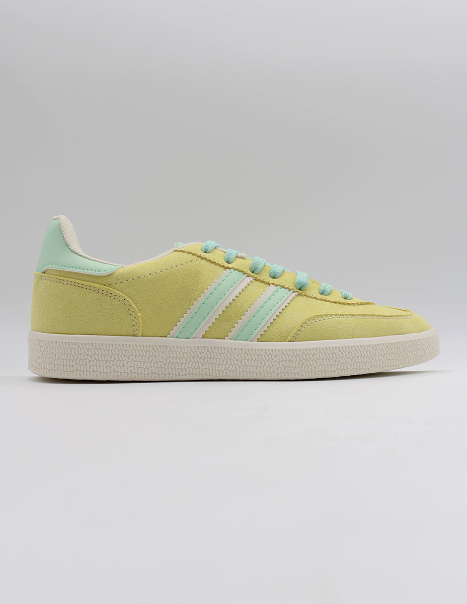 Tenis con cordones  Bear en Textil – Amarillo