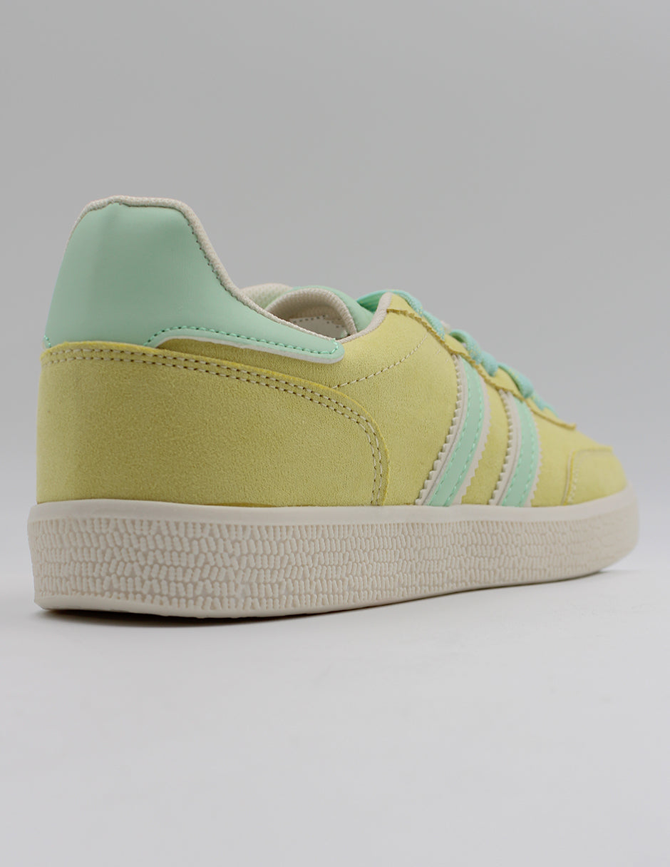 Tenis con cordones  Bear en Textil – Amarillo