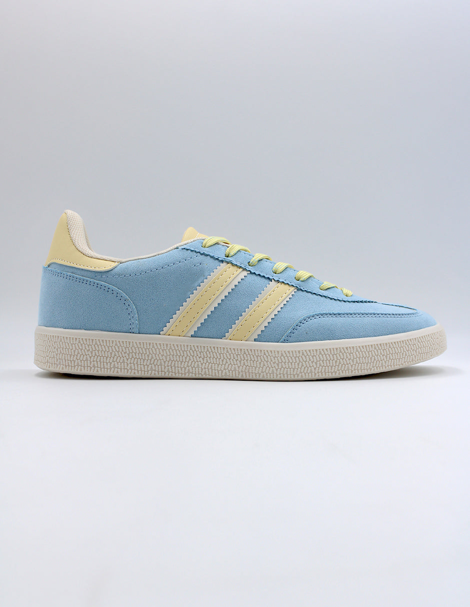 Tenis con cordones  Bear en Textil – Azul