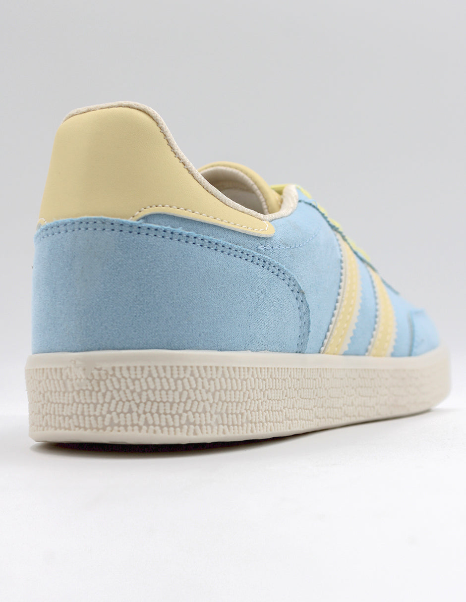 Tenis con cordones  Bear en Textil – Azul