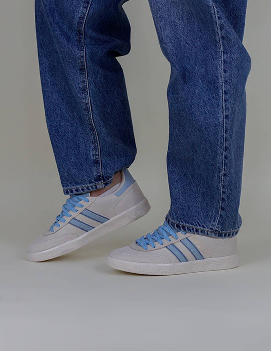 Tenis con cordones  Bear en Textil – Beige