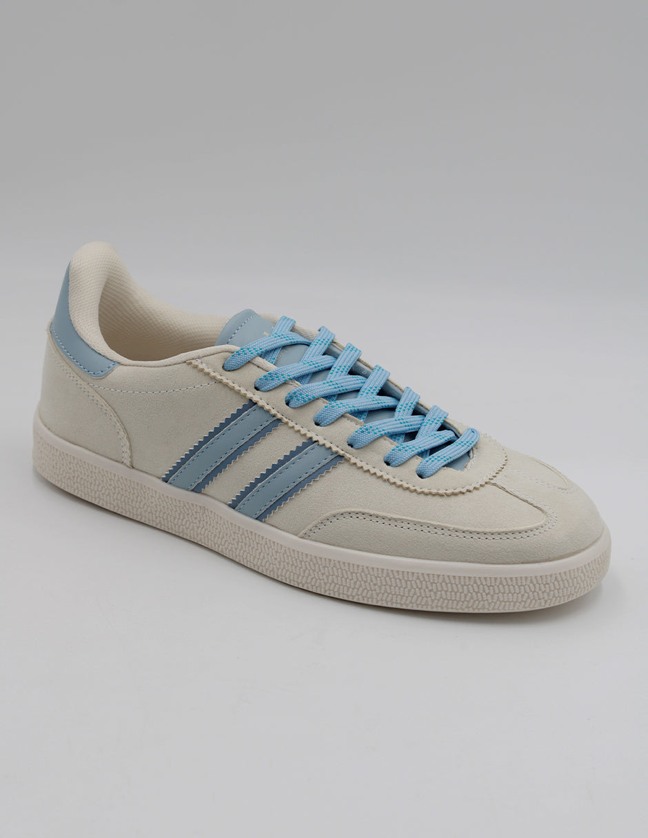 Tenis con cordones  Bear en Textil – Beige