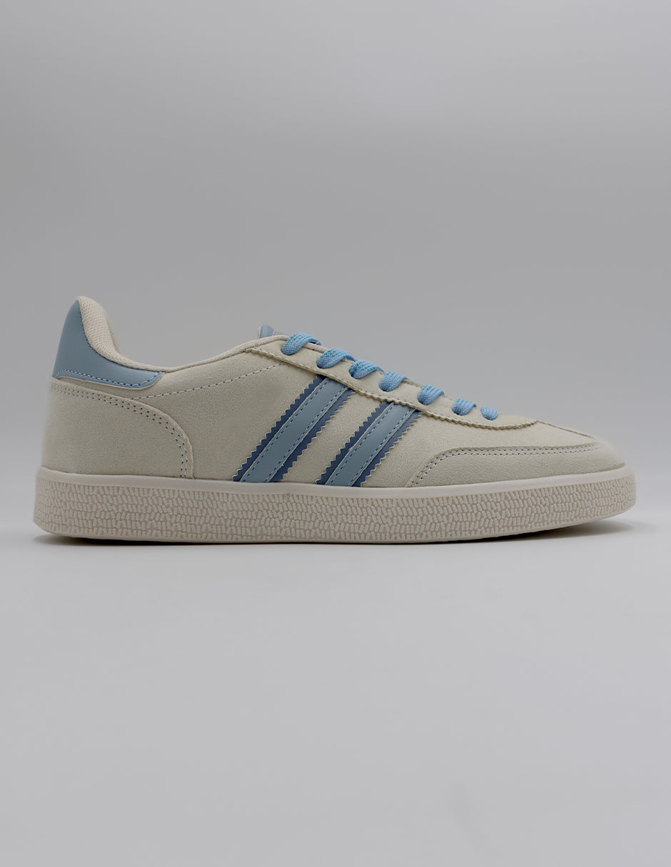 Tenis con cordones  Bear en Textil – Beige