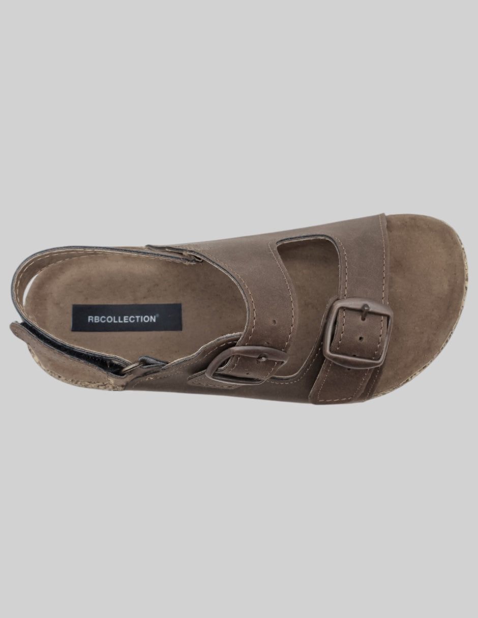 Sandalias Kids en Piel – Café