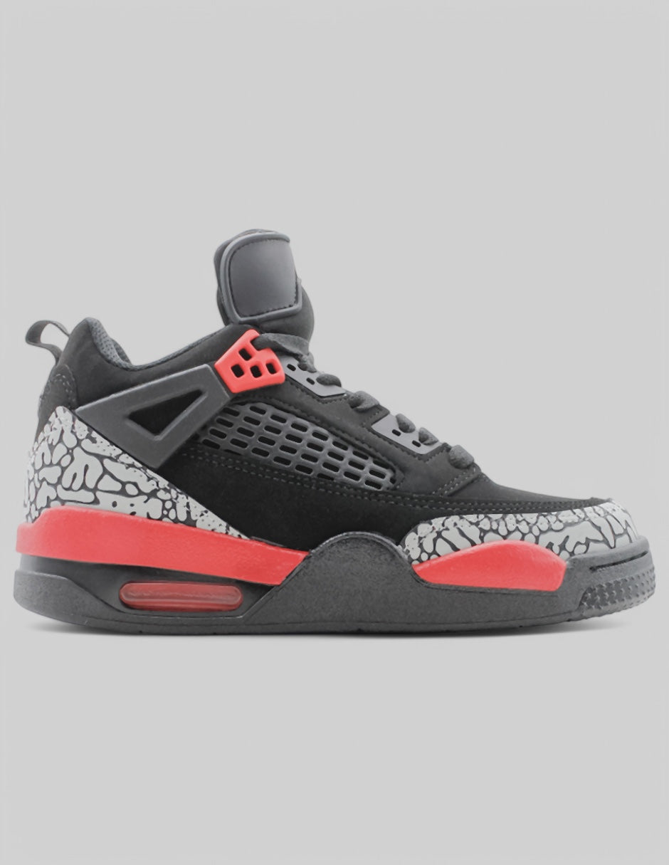 Tenis Kids en Gamuza – Negro