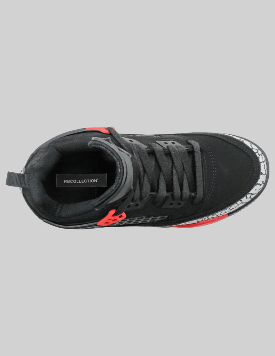 Tenis Kids en Gamuza – Negro