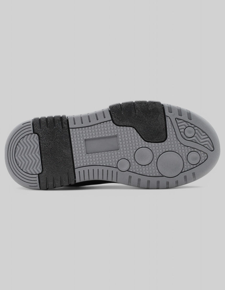 Tenis Kids en Piel vegana – Negro