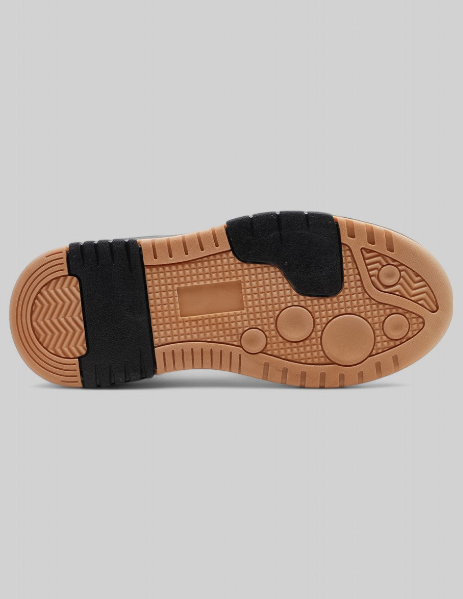 Tenis Kids en Piel vegana – Negro