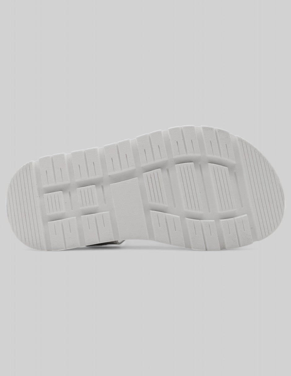 Sandalias Kids en Piel vegana – Plata