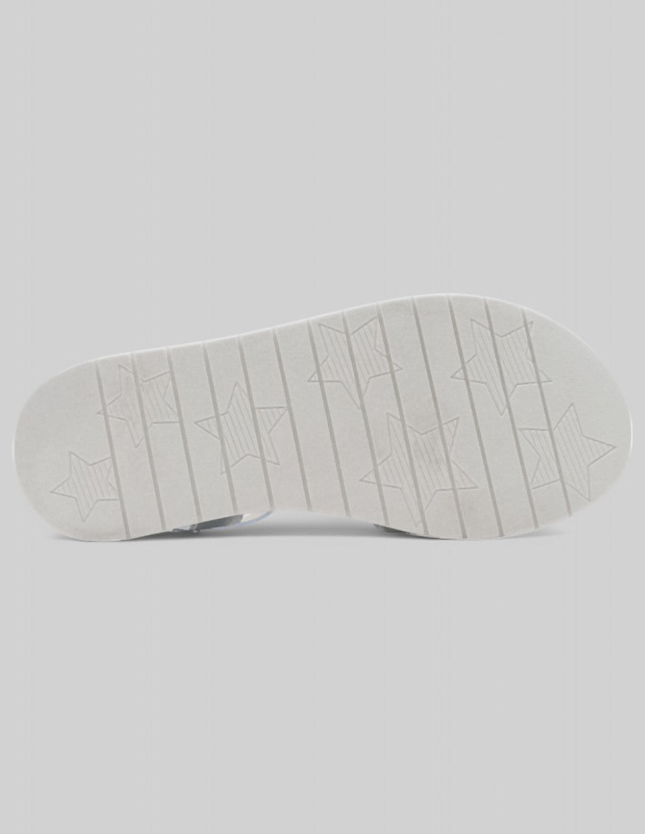 Sandalias Kids en Piel vegana – Azul