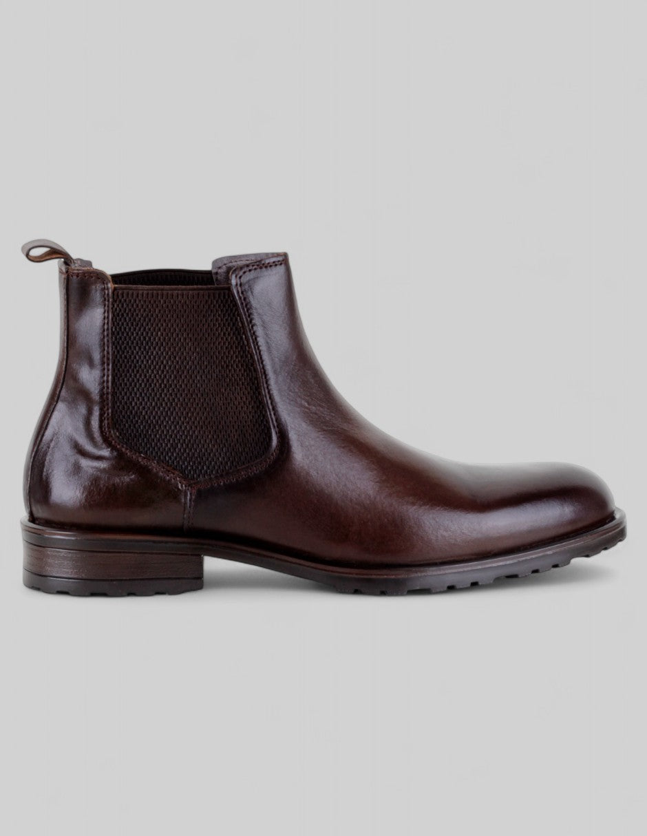 Botas casuales Hand made en Piel – Café