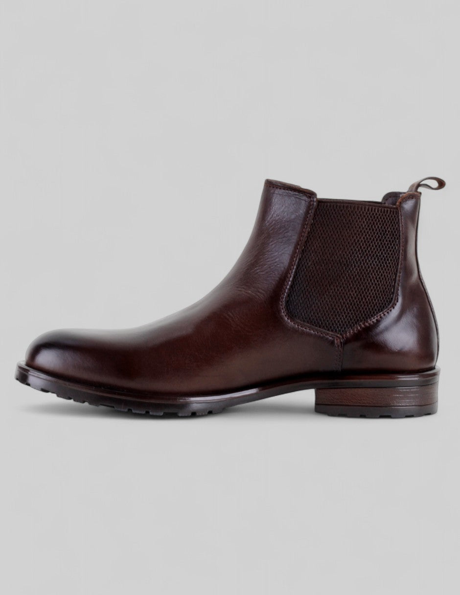 Botas casuales Hand made en Piel – Café