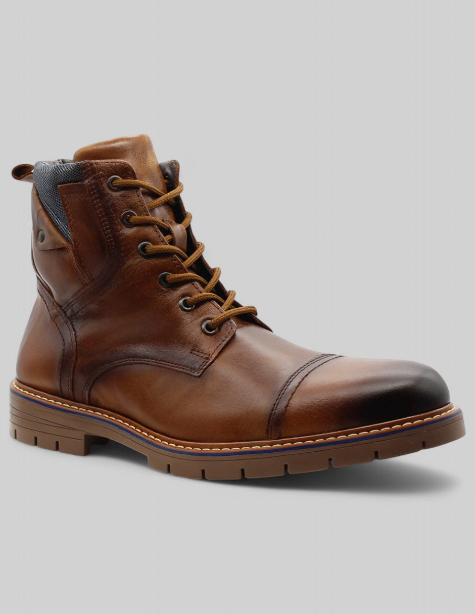 Botas casuales Exterior Piel Color Café Para Hombre De RBCOLLECTION