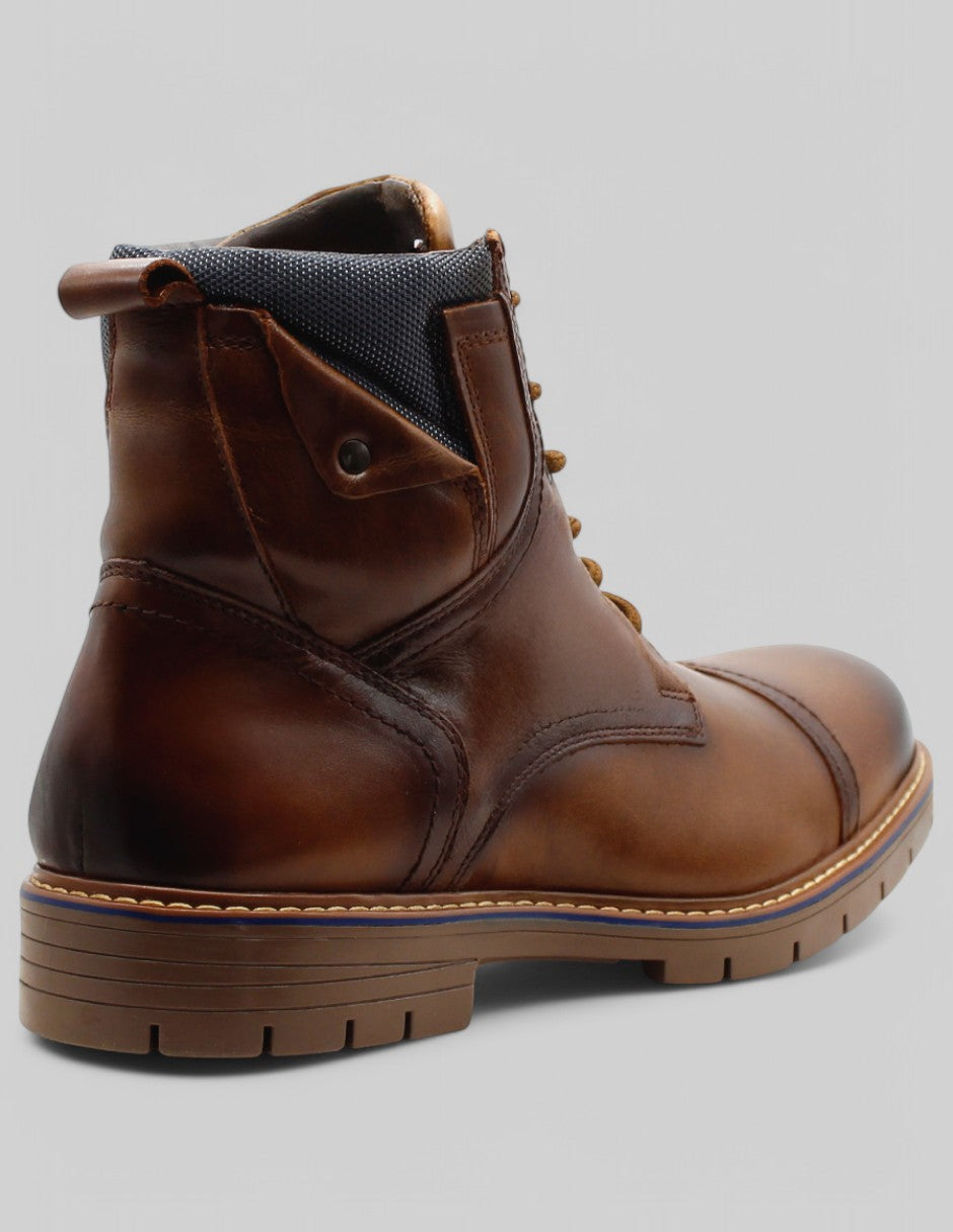 Botas casuales Hand Made en Piel – Café