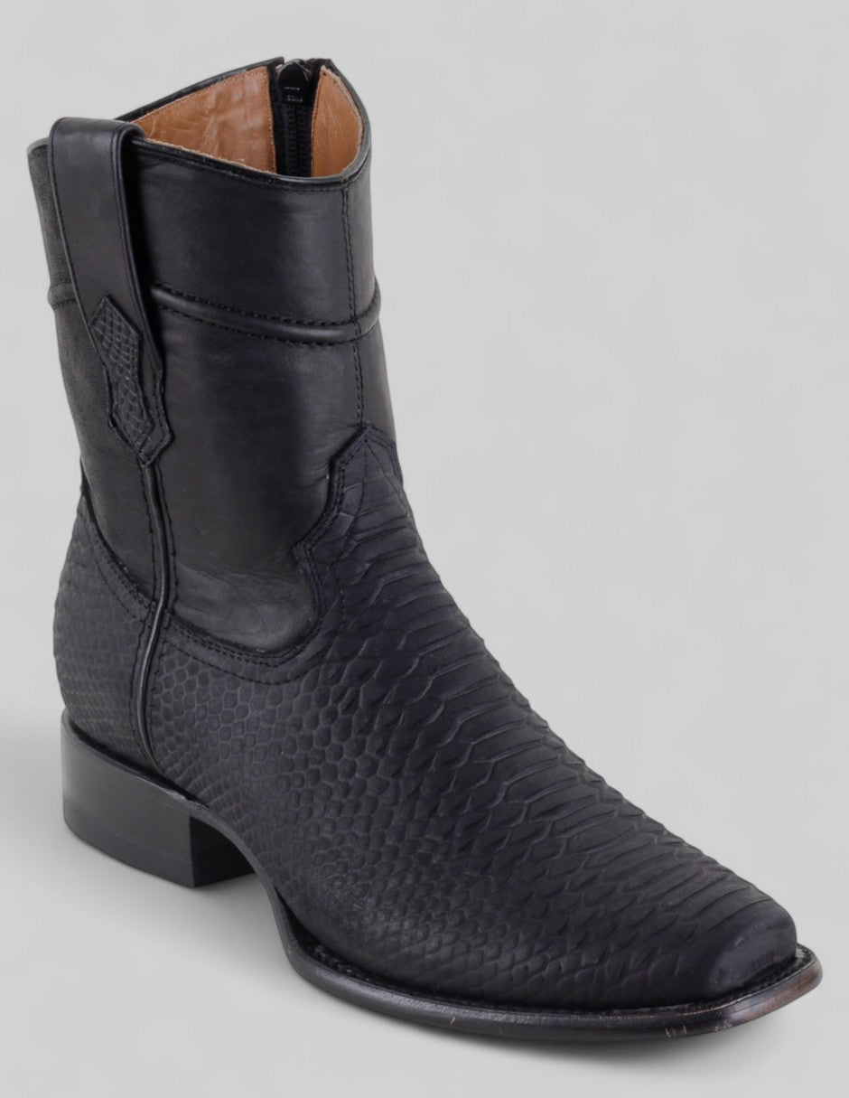 Botas western Exterior Piel Color Negro Para Hombre De RBCOLLECTION