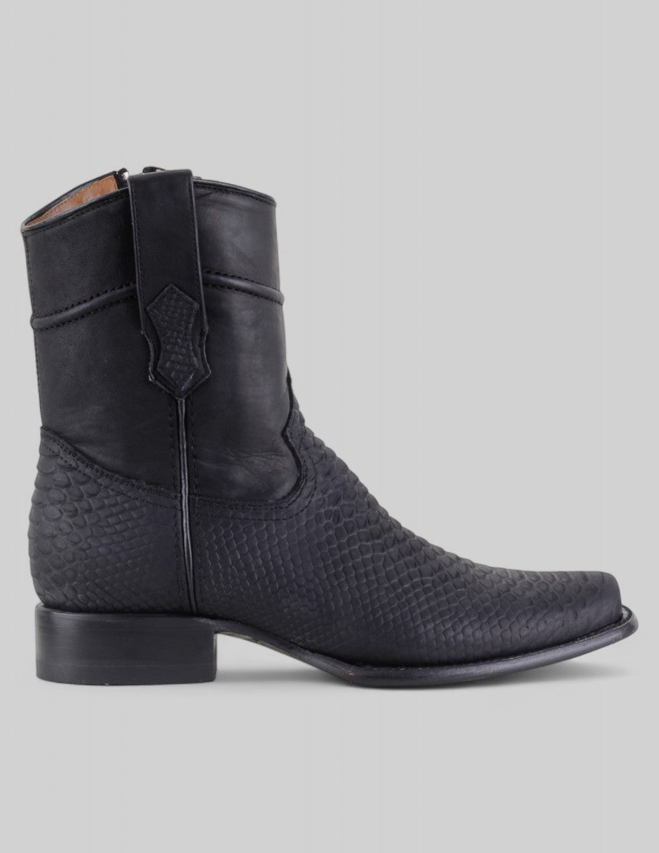 Botas tipo western Cowboy en Piel – Negro