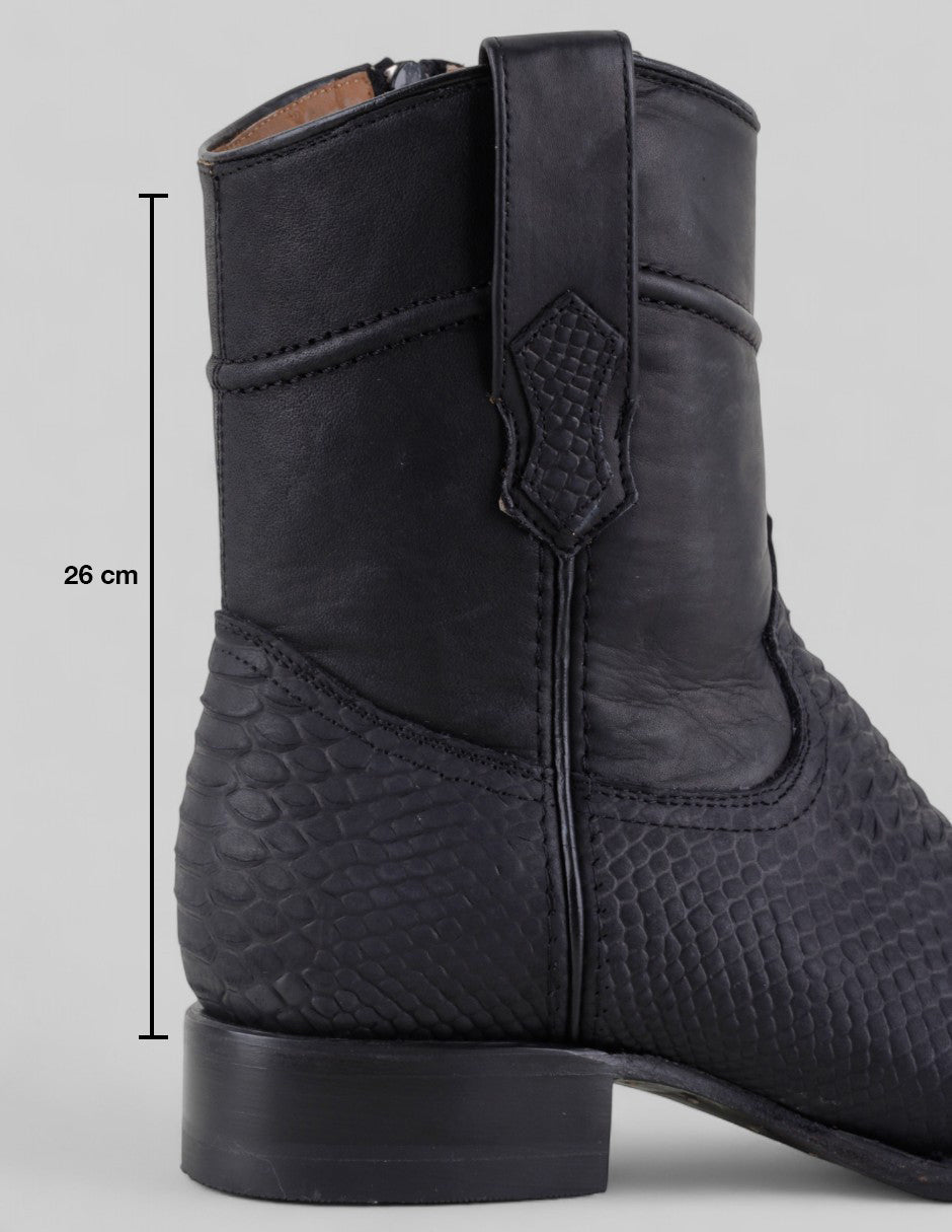 Botas tipo western Cowboy en Piel – Negro