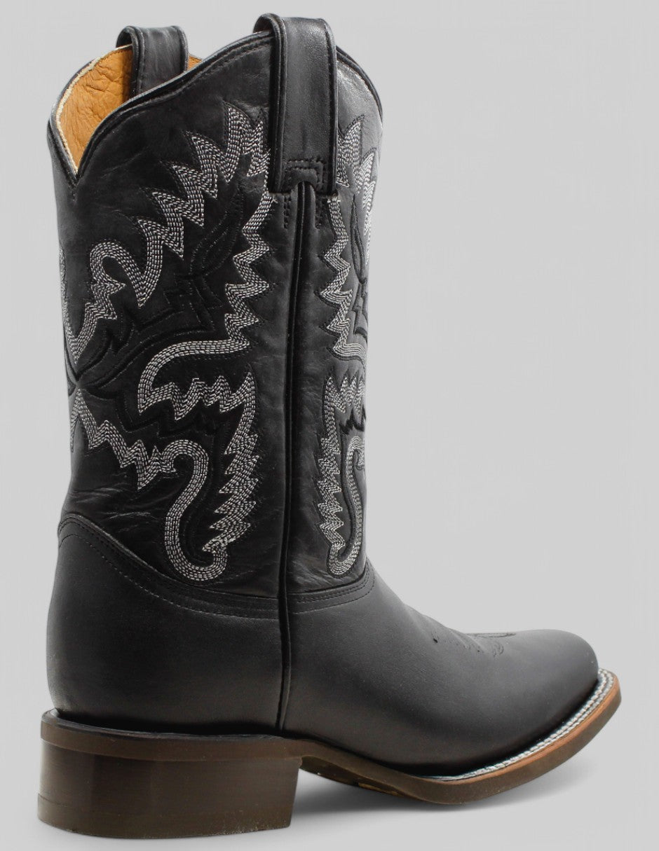 Botas western Cowboy en Piel – Negro