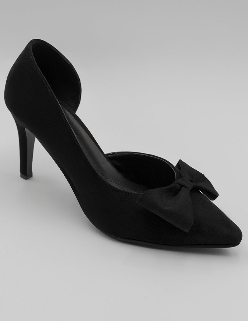Zapatillas Leidy en Gamuza sintética – Negro