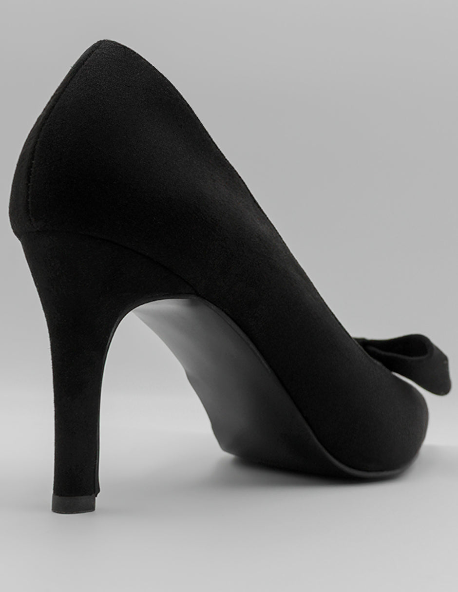 Zapatillas Leidy en Gamuza sintética – Negro