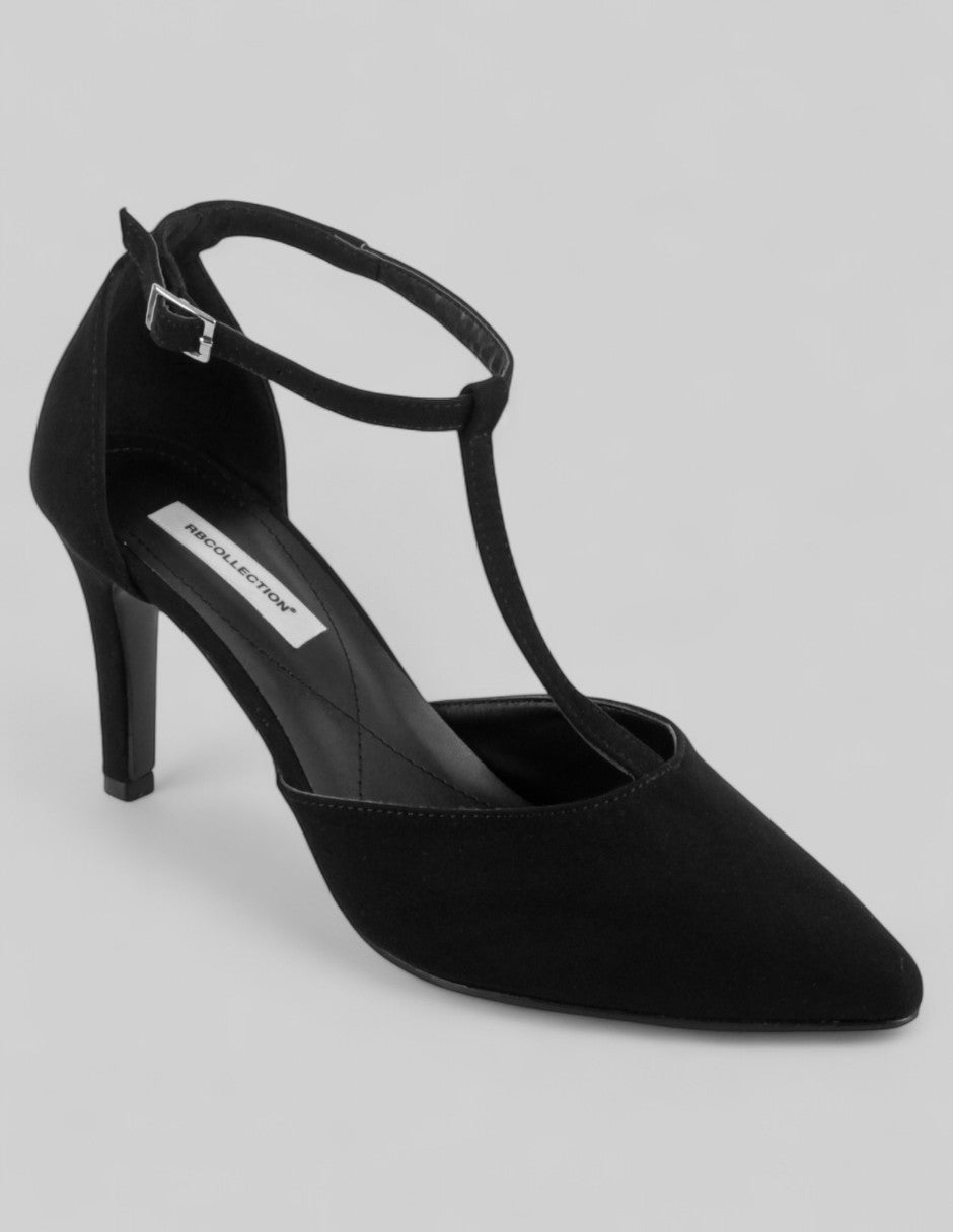 Zapatillas Stick en Gamuza – Negro
