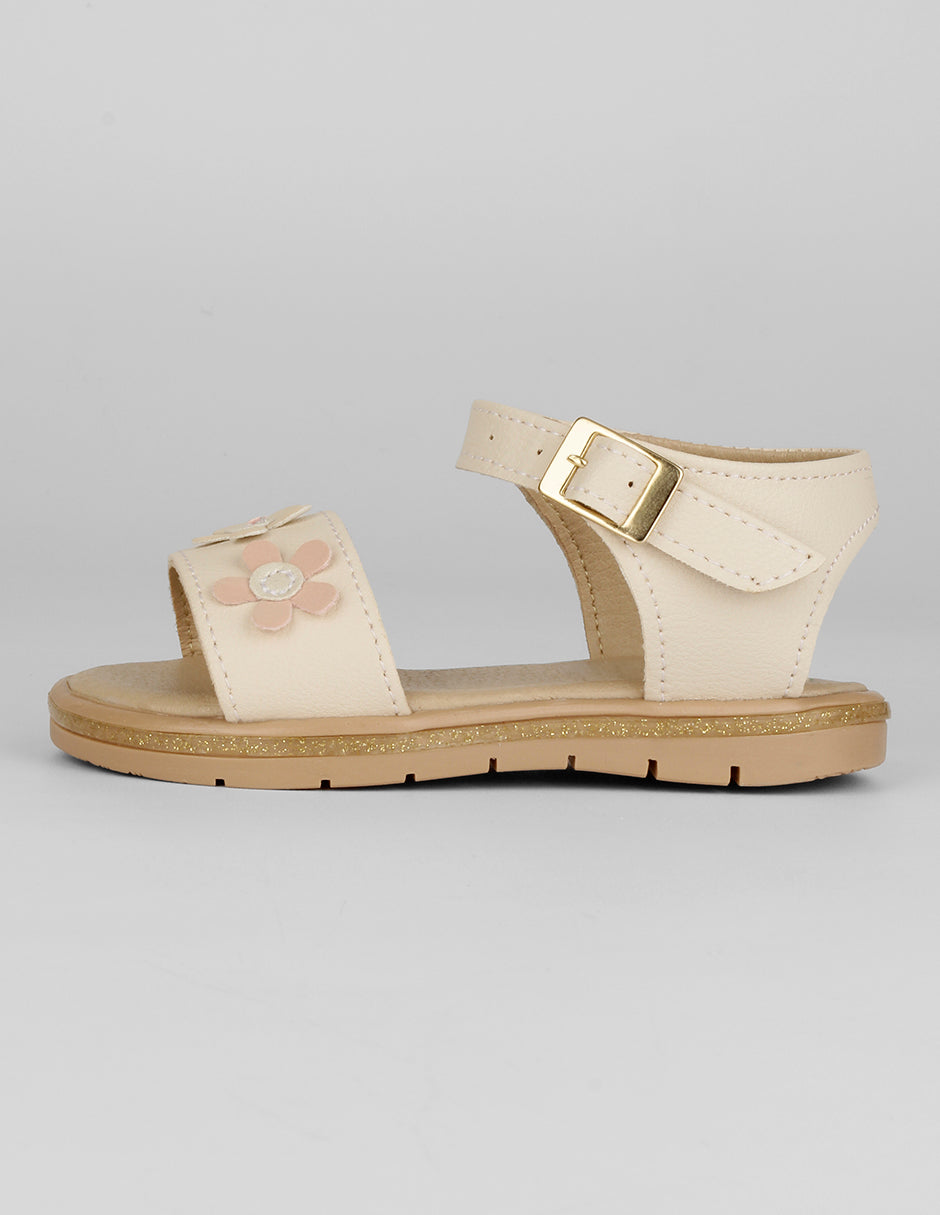 Sandalias Kids en Piel vegana – Latte
