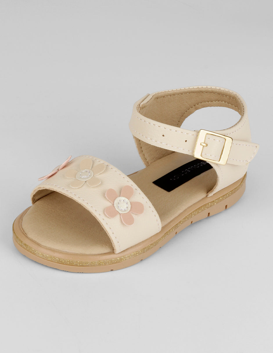 Sandalias Kids en Piel vegana – Latte