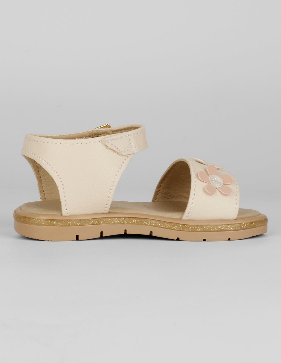 Sandalias Kids en Piel vegana – Latte