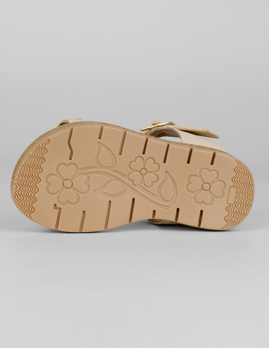 Sandalias Kids en Piel vegana – Latte