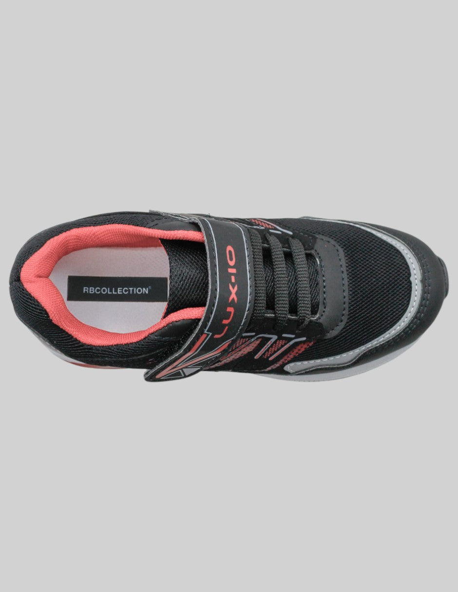Tenis Kids en Textil – Negro