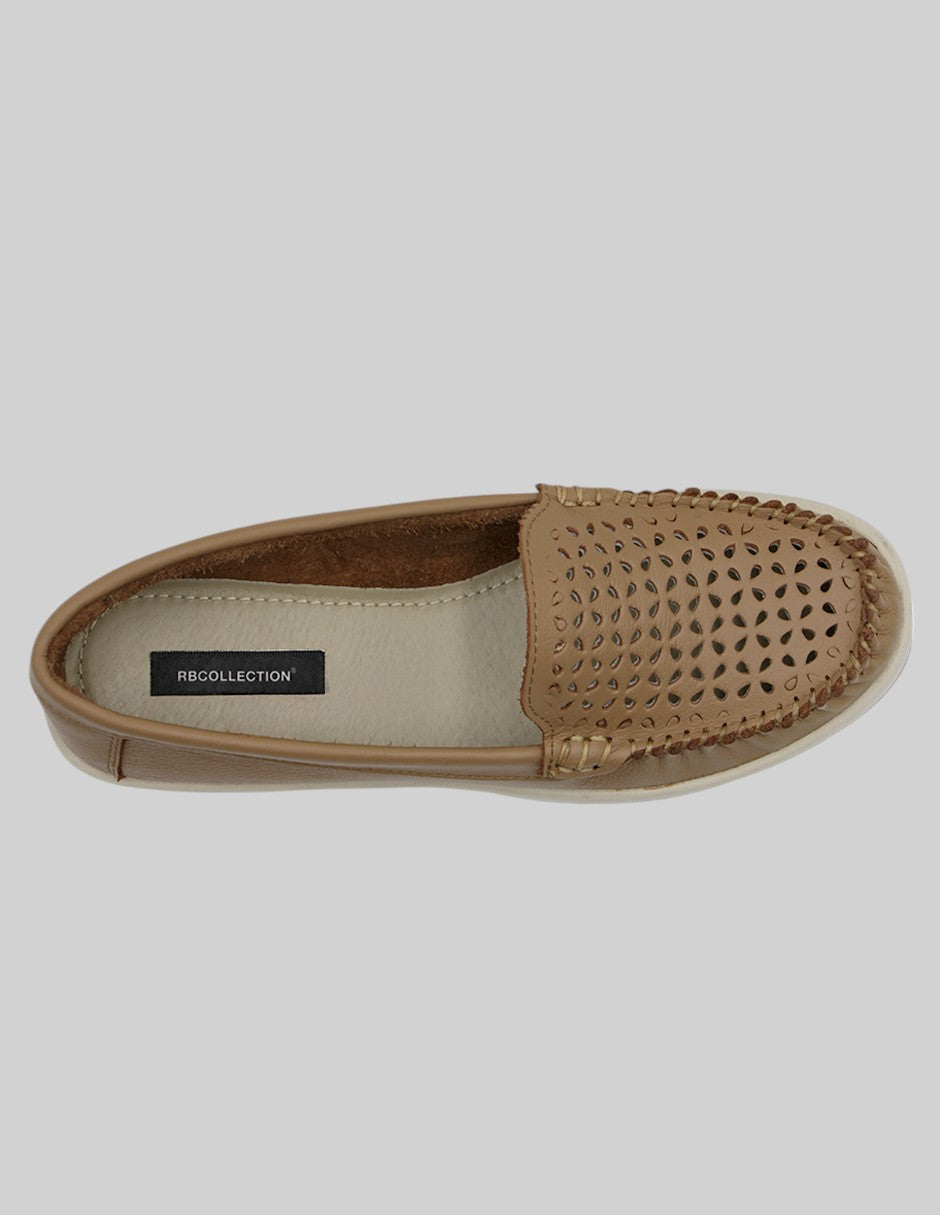 Mocasines HAND MADE Piel - Café