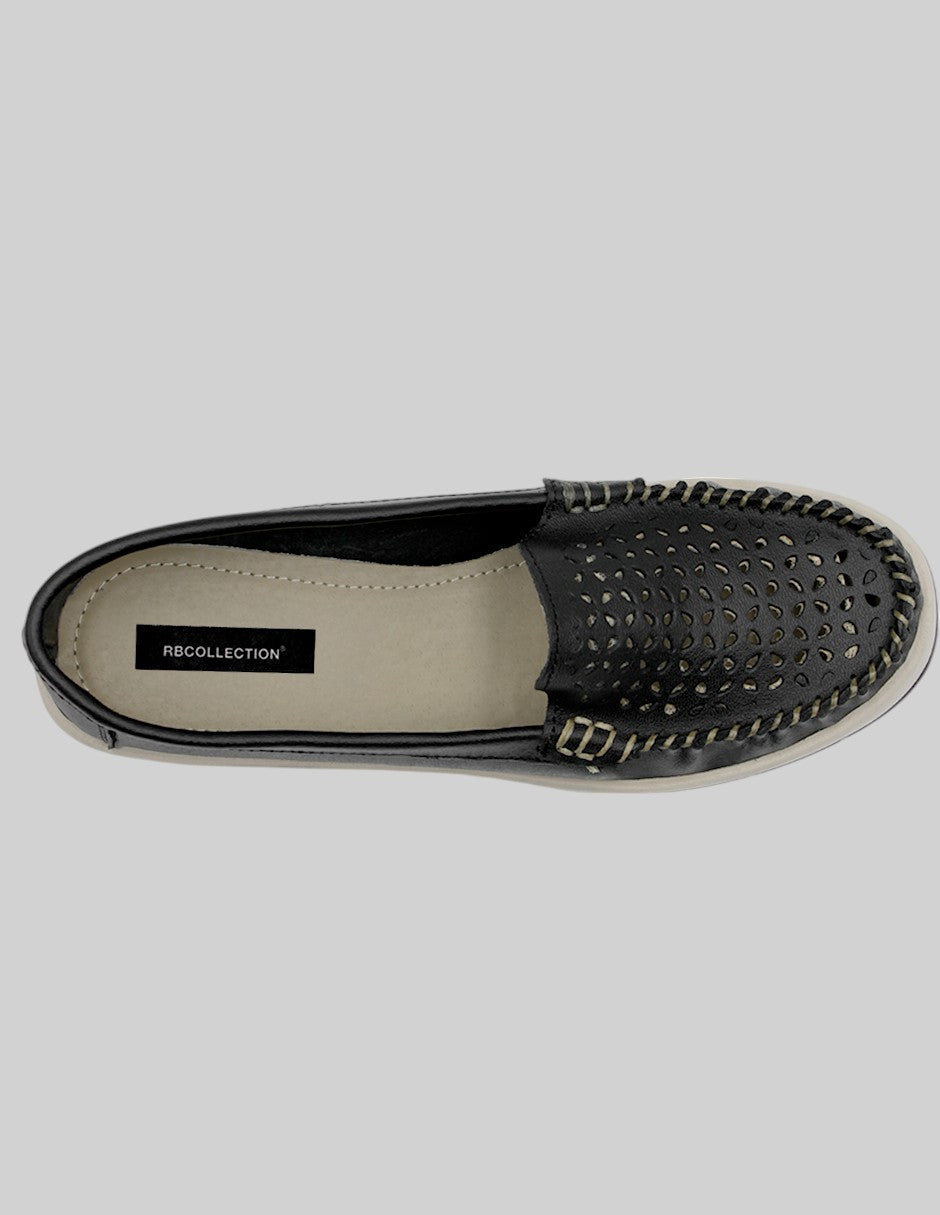 Mocasines HAND MADE Piel - Negro